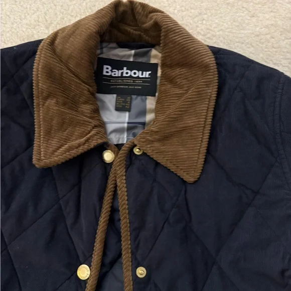 Barbour Emilia Quilted Jacket size 6 - Picture 2 of 6